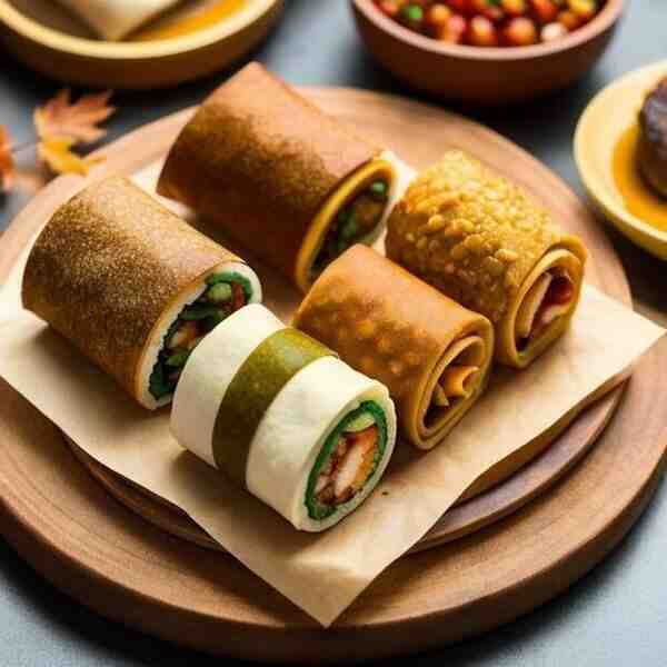 Закусочный рулет Краски осени